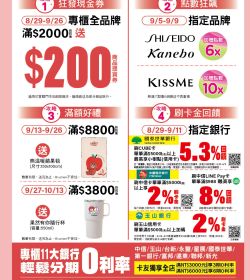2024專櫃週年慶