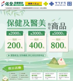 佑全健康人生藥局 2026年06月DM