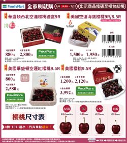 全家 115年刷就購-櫻桃派對
